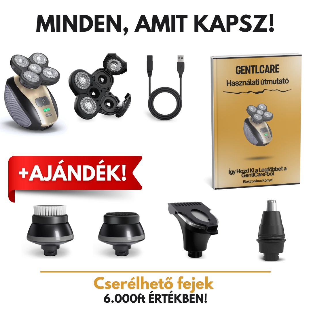 GentlCare 5 az 1-ben TeljesTest Borotva