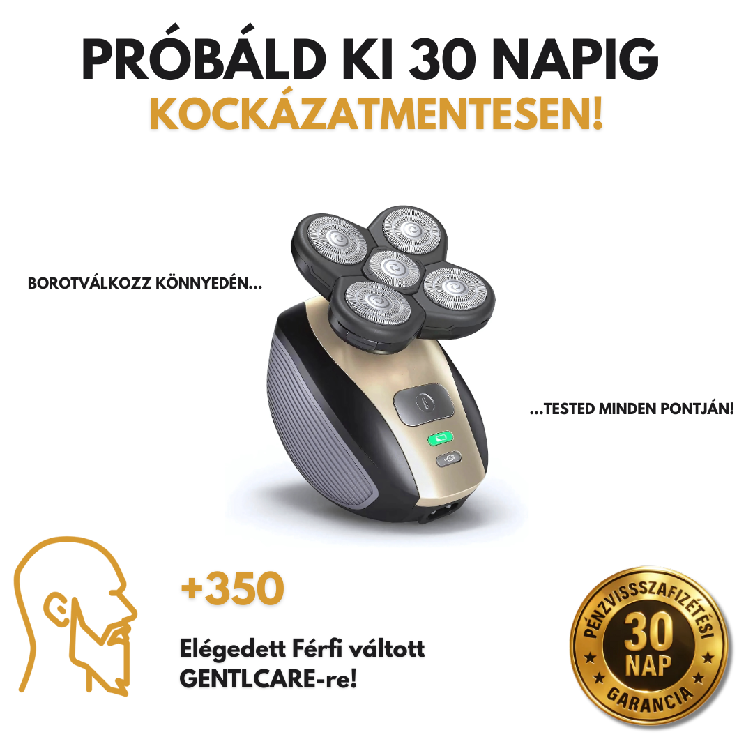 GentlCare 5 az 1-ben TeljesTest Borotva
