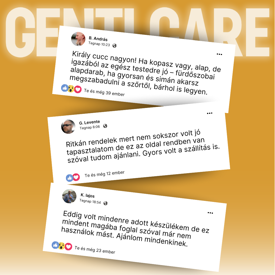 GentlCare 5 az 1-ben TeljesTest Borotva